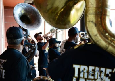 Treme’ Lafitte Brass band